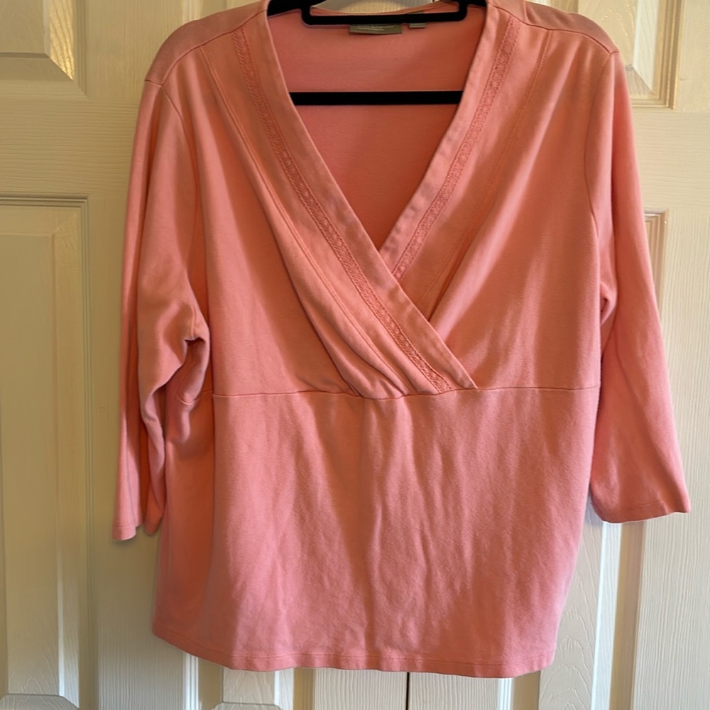 Croft & Barrow Criss Cross Tunic
